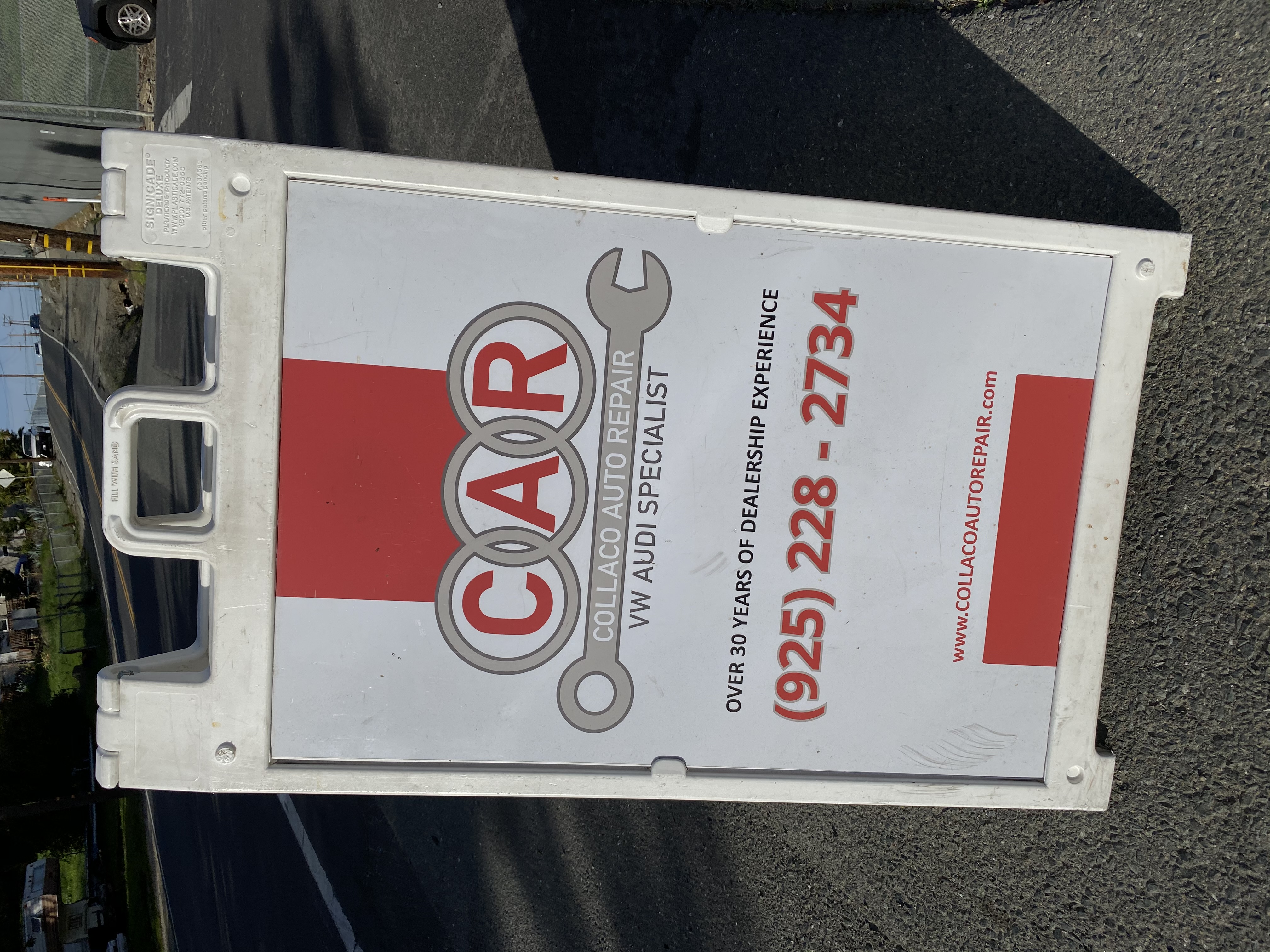 A Frame Sidewalk sign