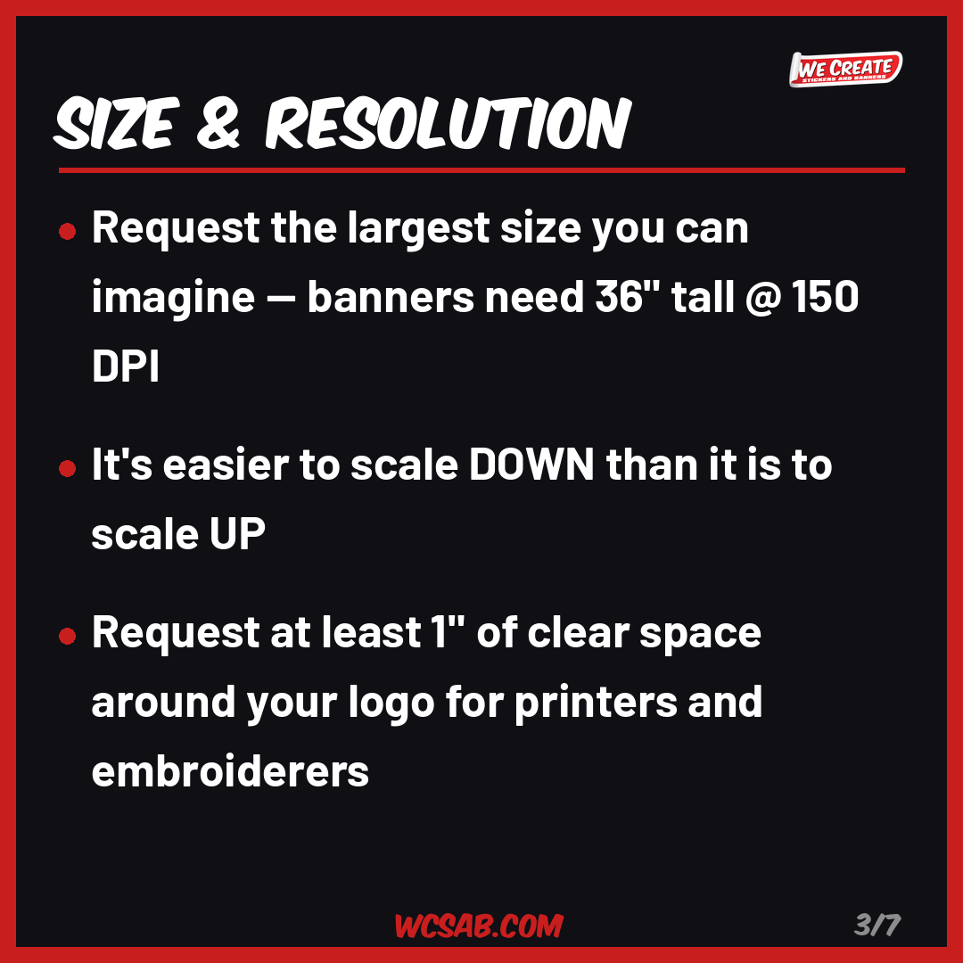 Size & Resolution - AI Design Tips