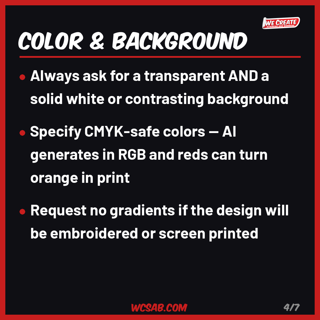 Color & Background - AI Design Tips