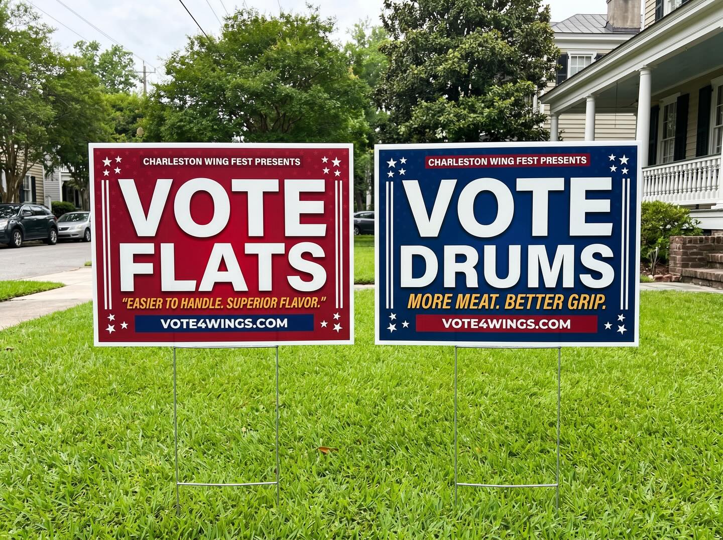 Custom yard signs by WCSAB